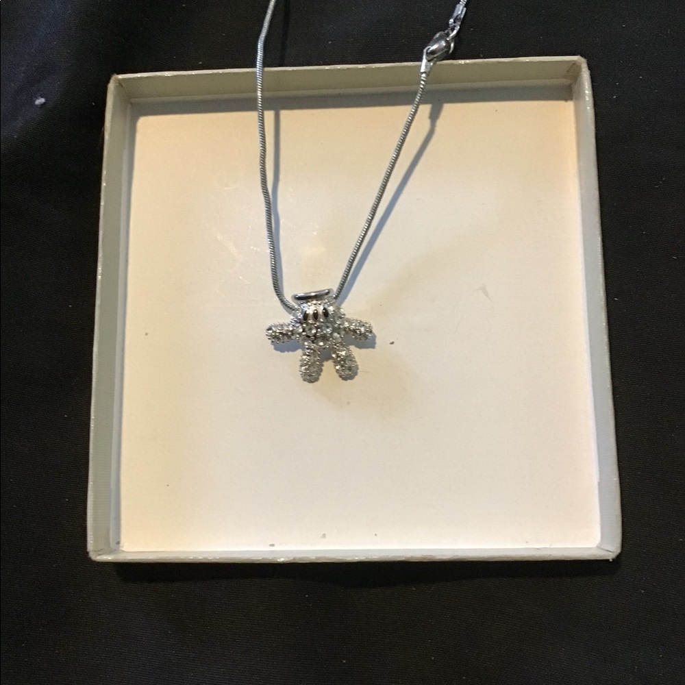 Mickey glove necklace